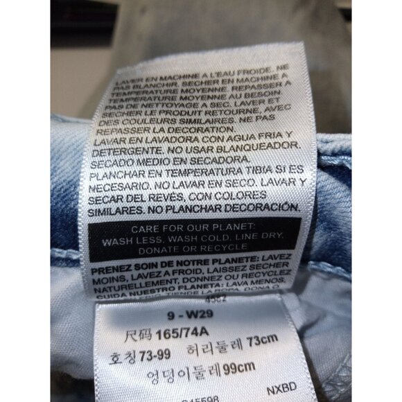 Denizen from Levi's Bleach Washed Low Rise Jeggings Size 2 - Picture 10 of 10